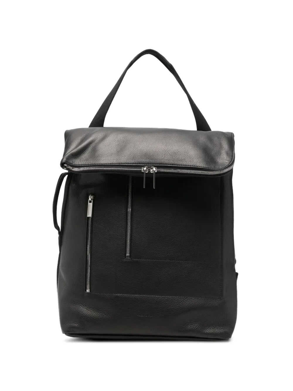 Black bags, front view