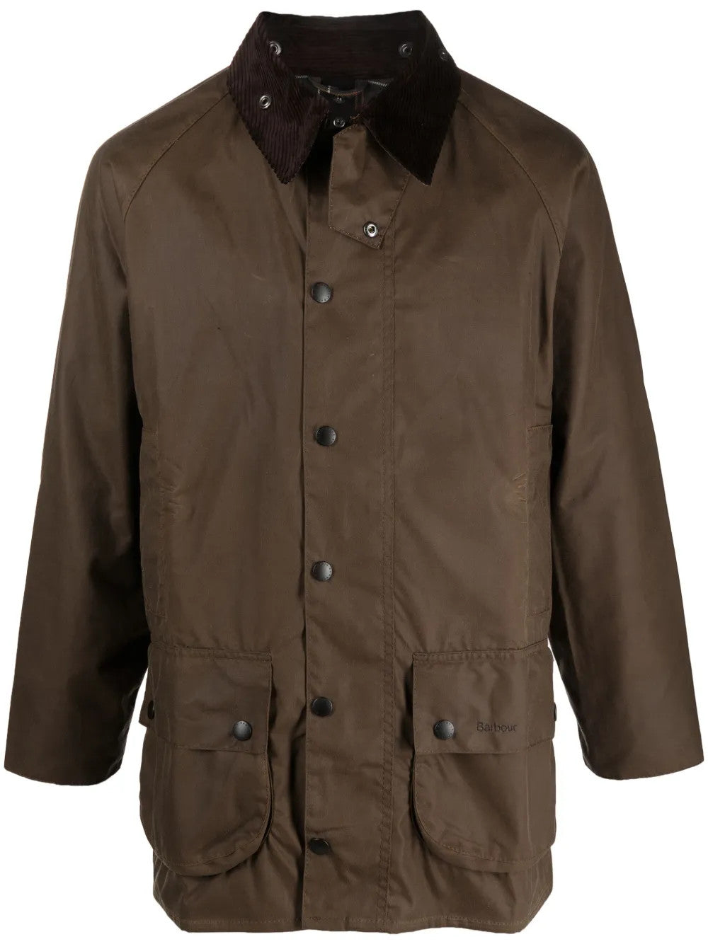 Brown jacket, front view