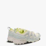 White sneaker, back view