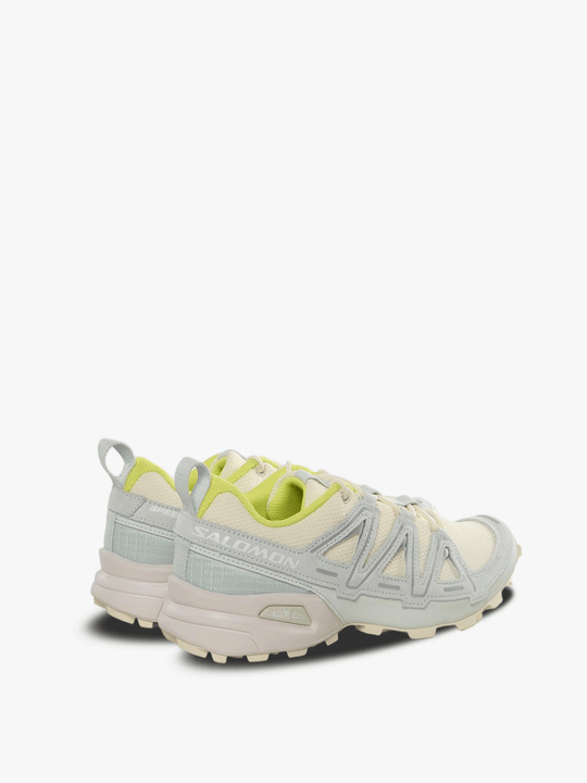 White sneaker, back view