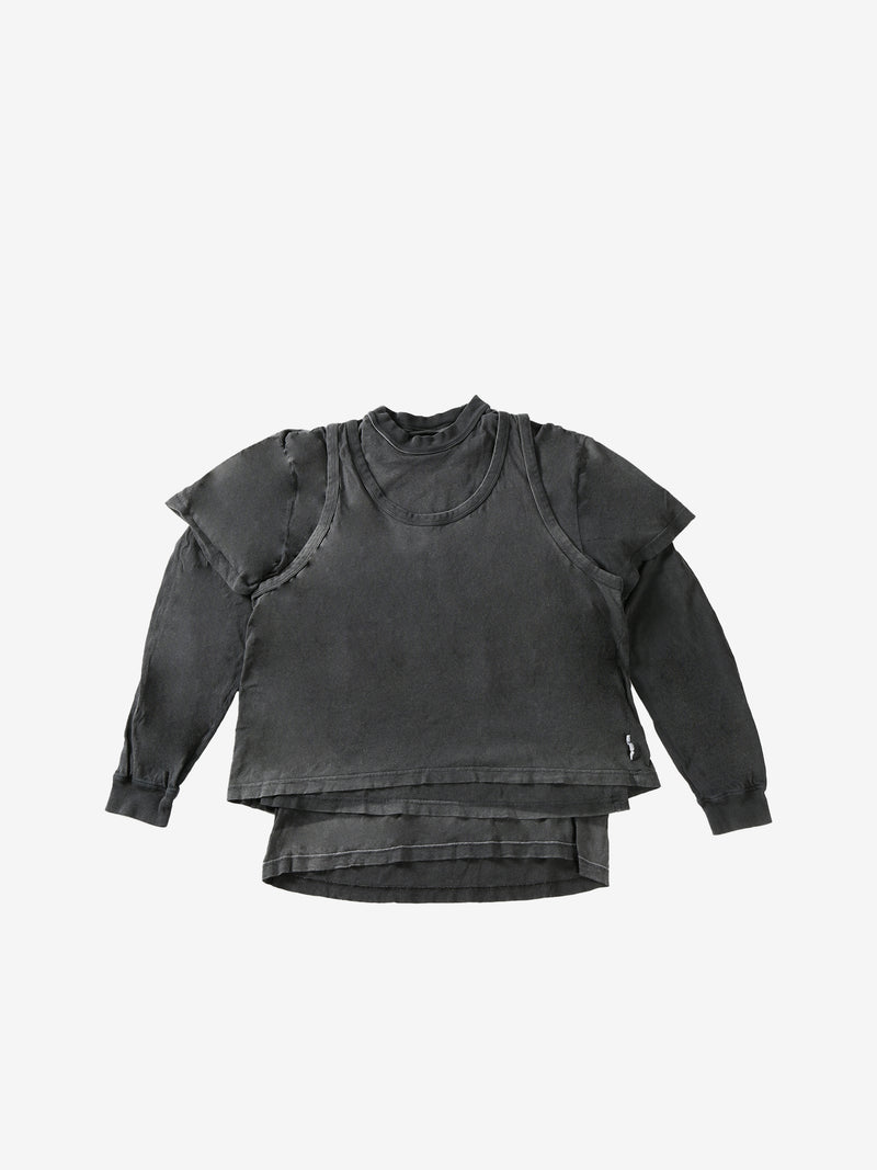 ALEXANDER WANG - Unisex Oversized Triple Layer Tee