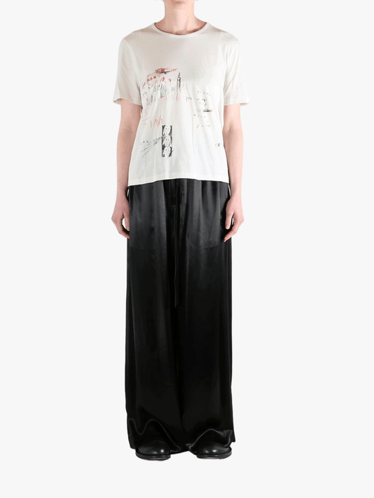 White shirt, full body view