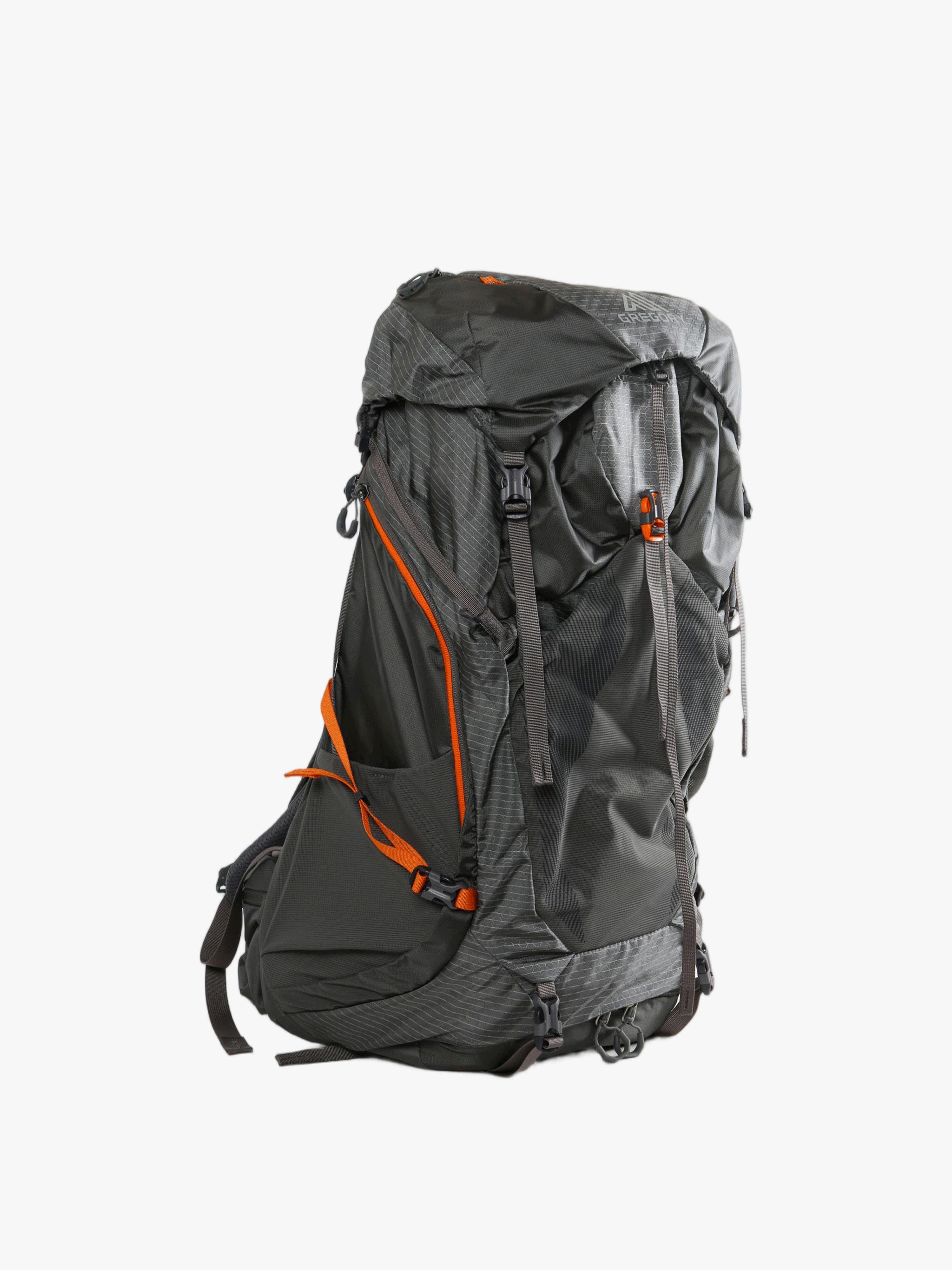 Grey bag, front view