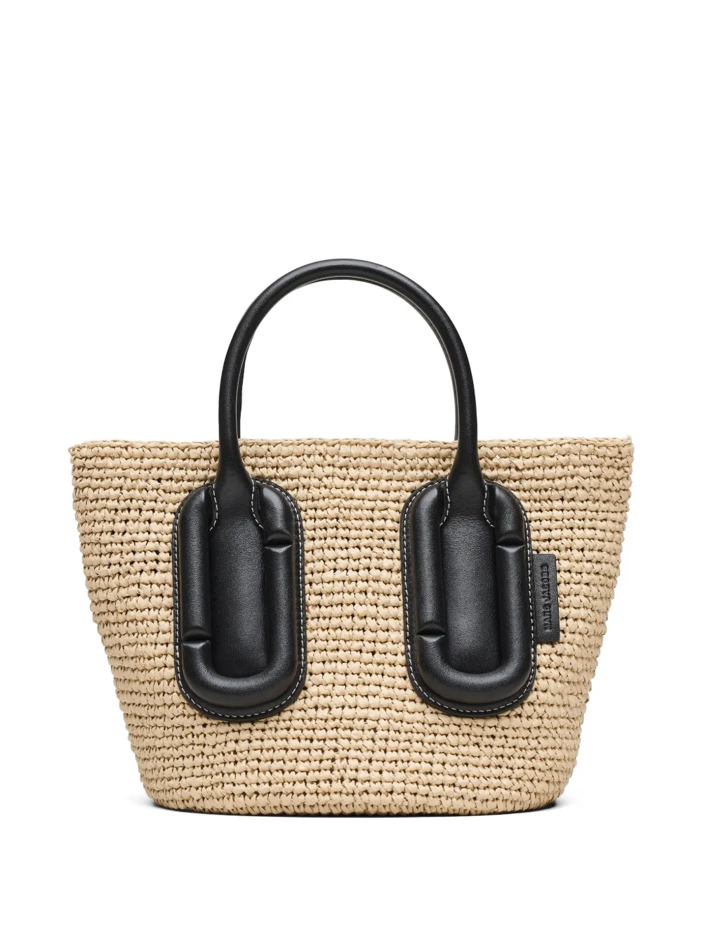 Tan bag, front view