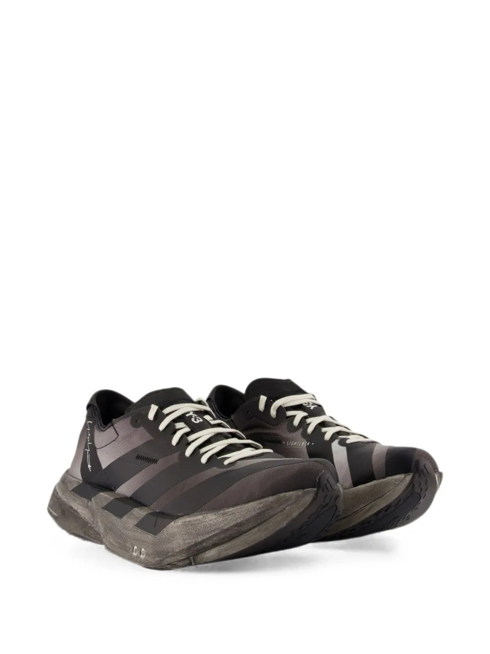 Black shoes, front view