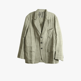 Green jacket, front view
