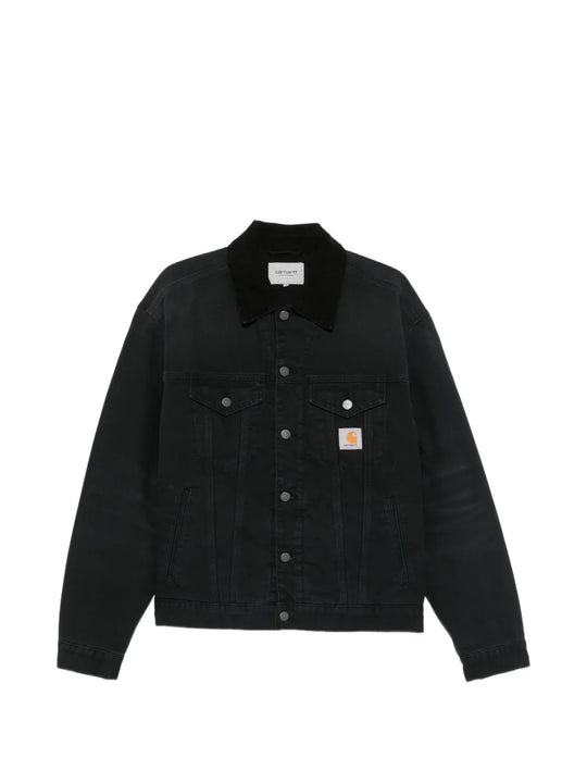 Black jacket, front view