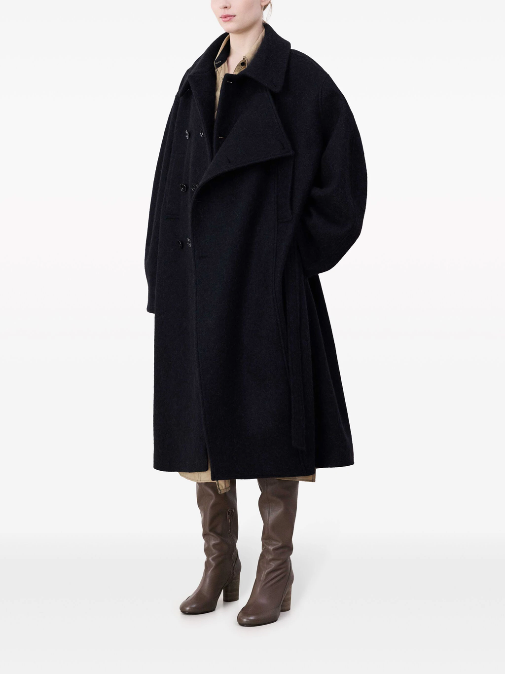 LEMAIRE - Women Asymmetrical Bathrobe Coat