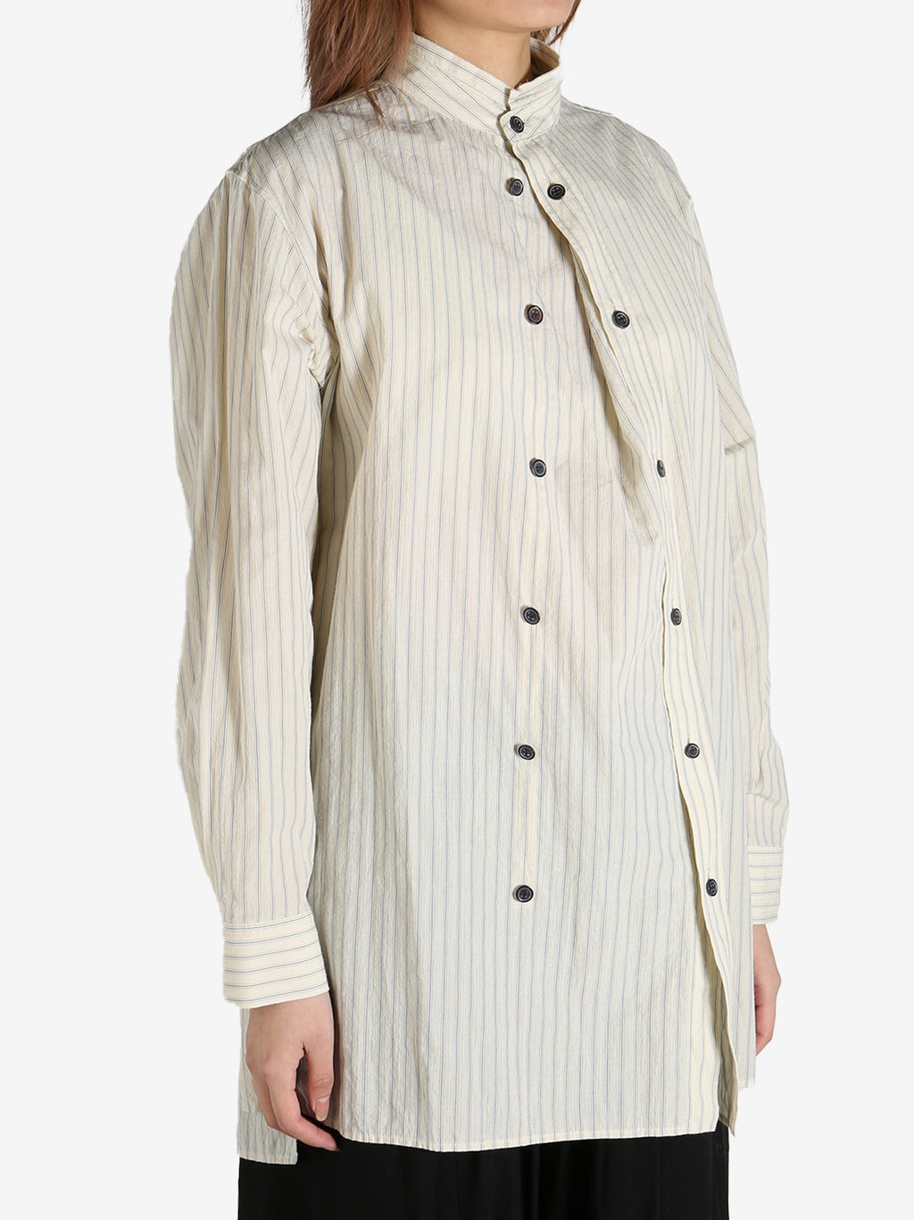 Y'S - Women O-Right Front Doubled Shirt