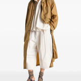 Brown jacket,full body view