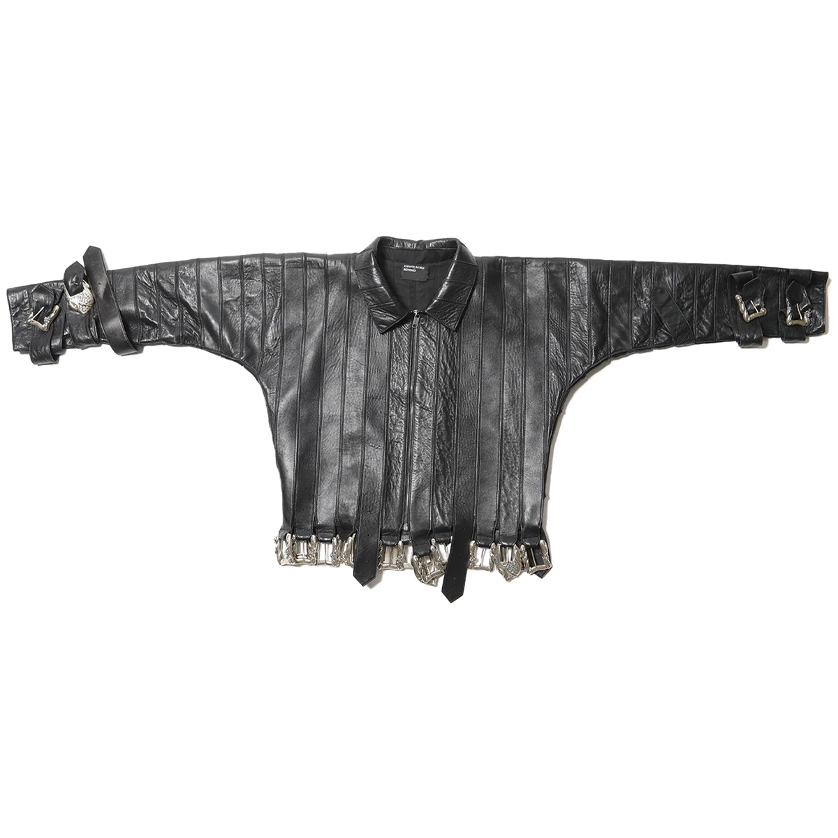 Black jacket, front view