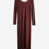 Red dresses, front view