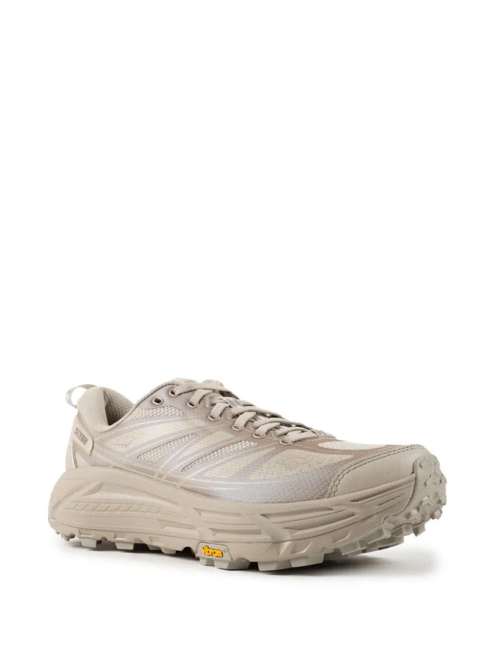 Tan shoes, front view