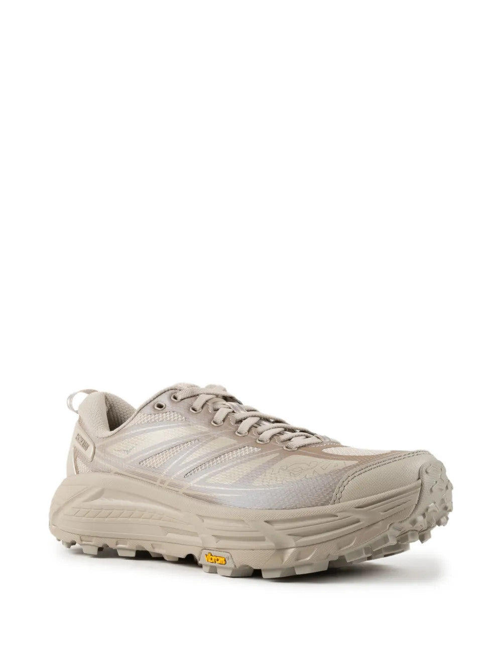 Tan shoes, front view