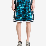A BATHING APE - Men Color Camo Mesh Relaxed Fit Shorts