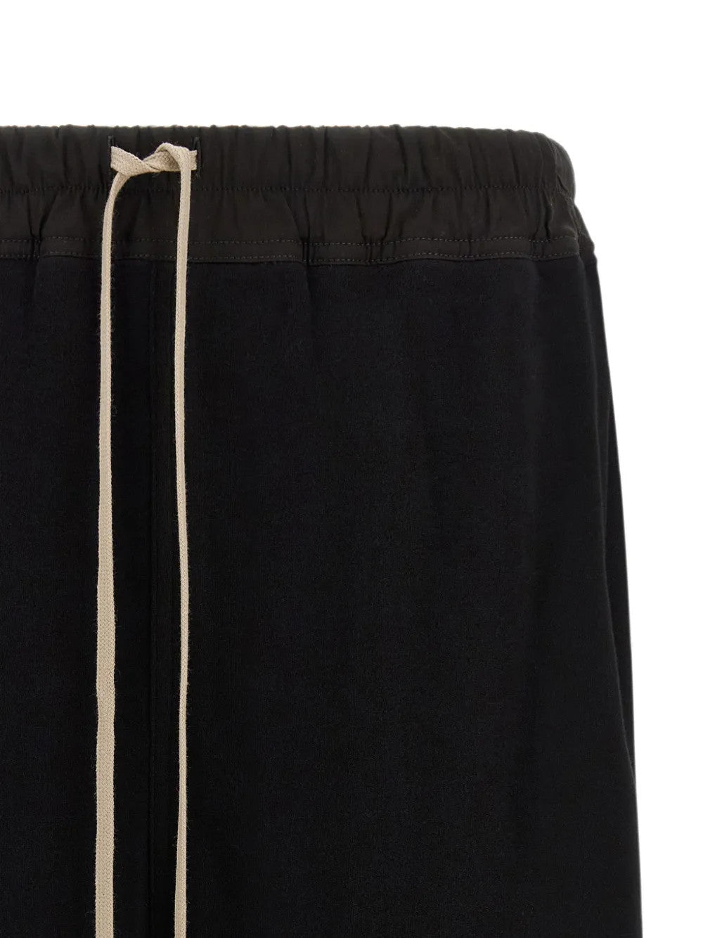 Black shorts, front view