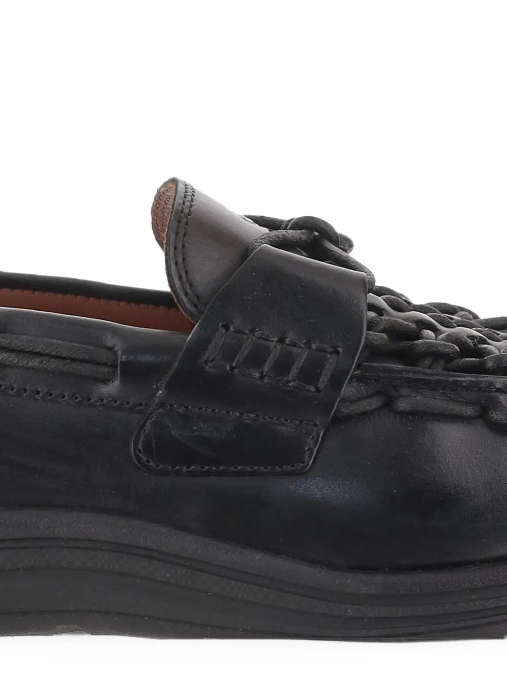 Black shoes, side view