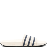 White sandal, front view