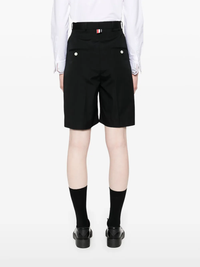 THOM BROWNE - Women High Waisted Double Pleat Trouser