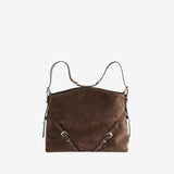 Brown bags, back view