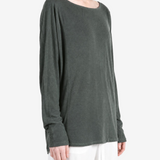 Green top, front view