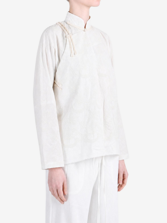 White shirt, front view