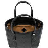 Black bag, inside view