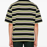 Black t-shirt, full body view