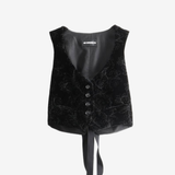 Black jacket, front view