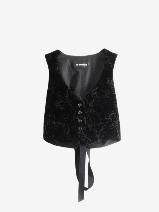 Black jacket, front view