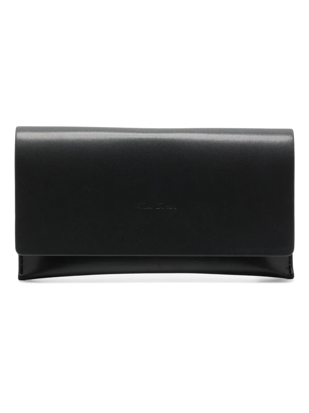 Black pouch, front view