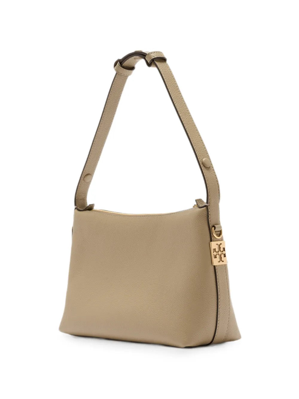 Tan bag, front view