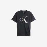 Black t-shirt, front view