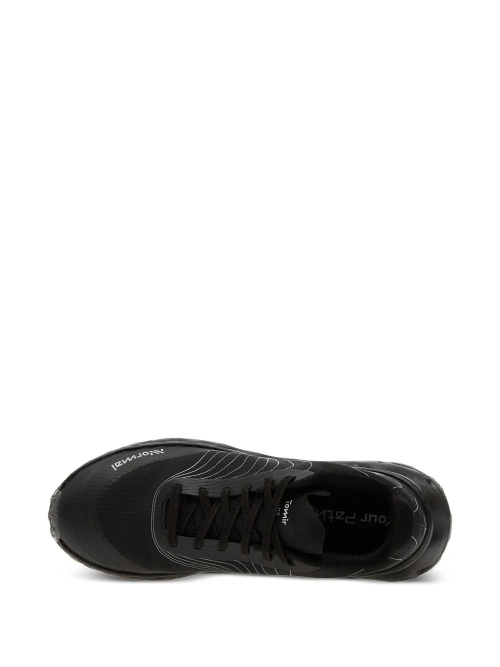 Black shoes, front view