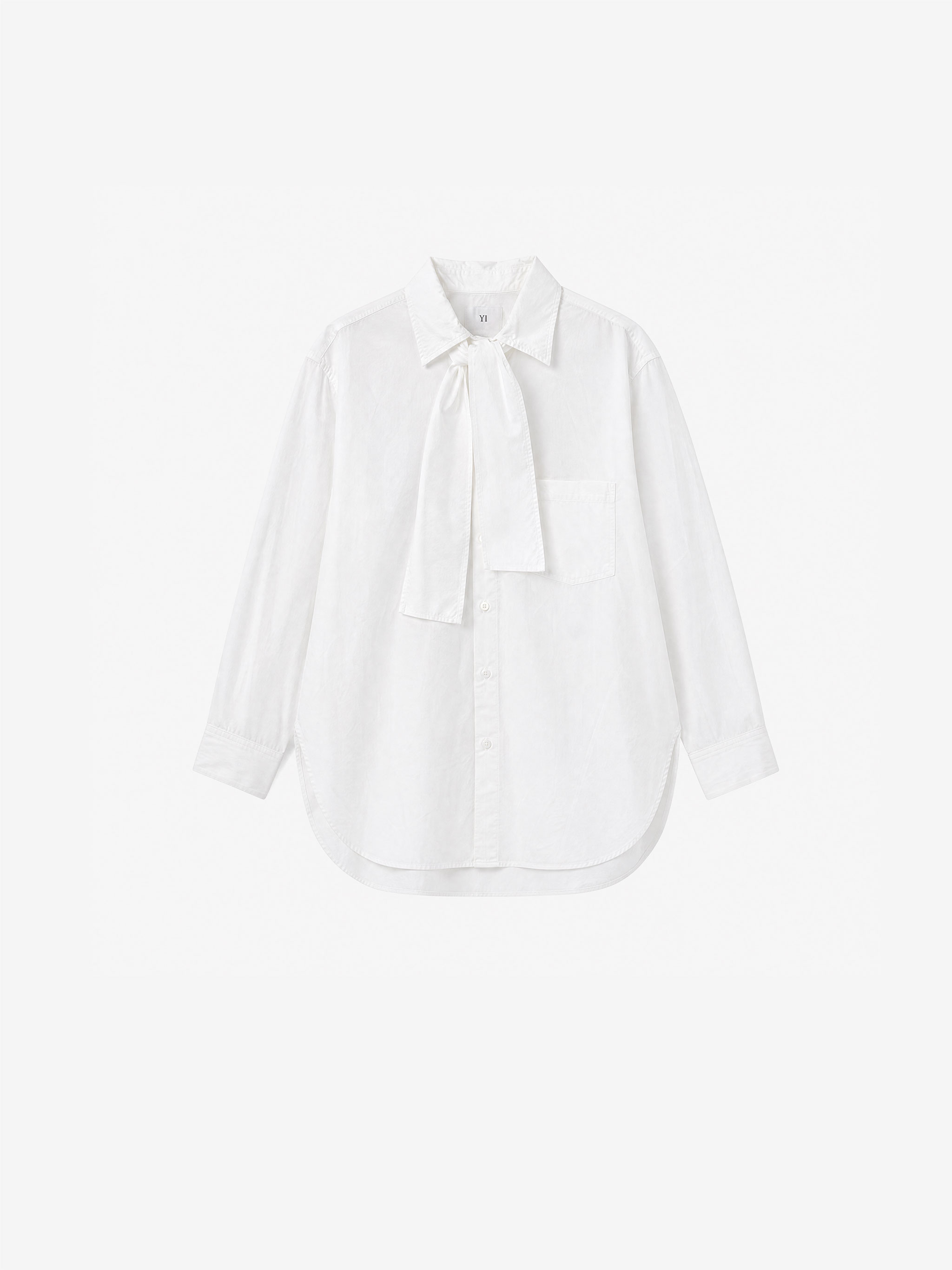 White shirt, front view