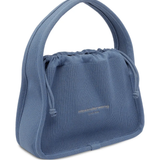 blue bag, side view
