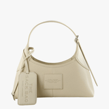 Tan bag, front view