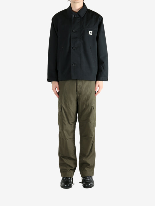 Black jacket, full body view