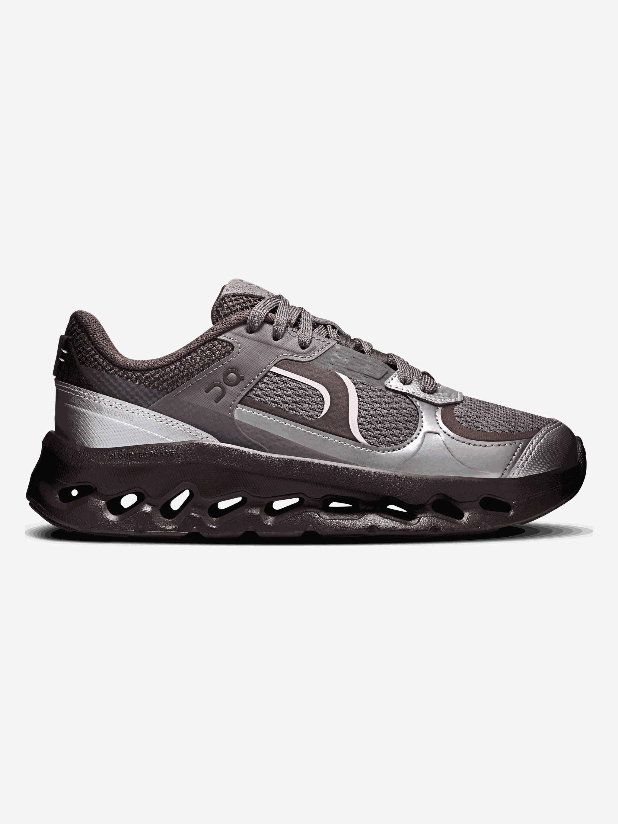 Grey shoes, front view