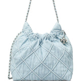 Blue bag, front view