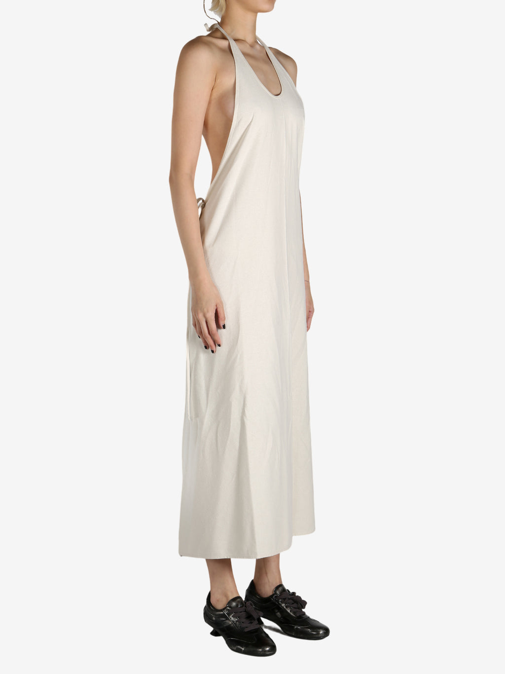 WHite dresses, full body view