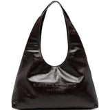 Burgundy bag, front view