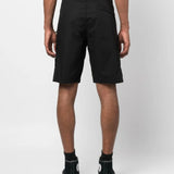 Black shorts worn by a person, showing the shorts fit