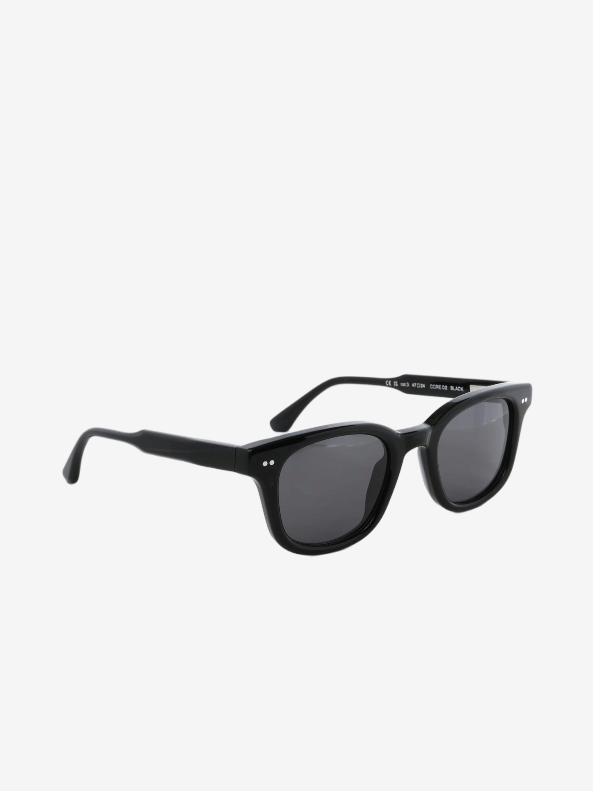 Black eyewear, front view
