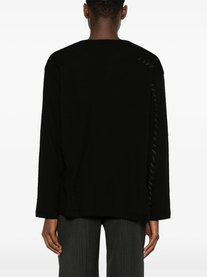 YOHJI YAMAMOTO POUR HOMME - Men Embroidered Long Sweater