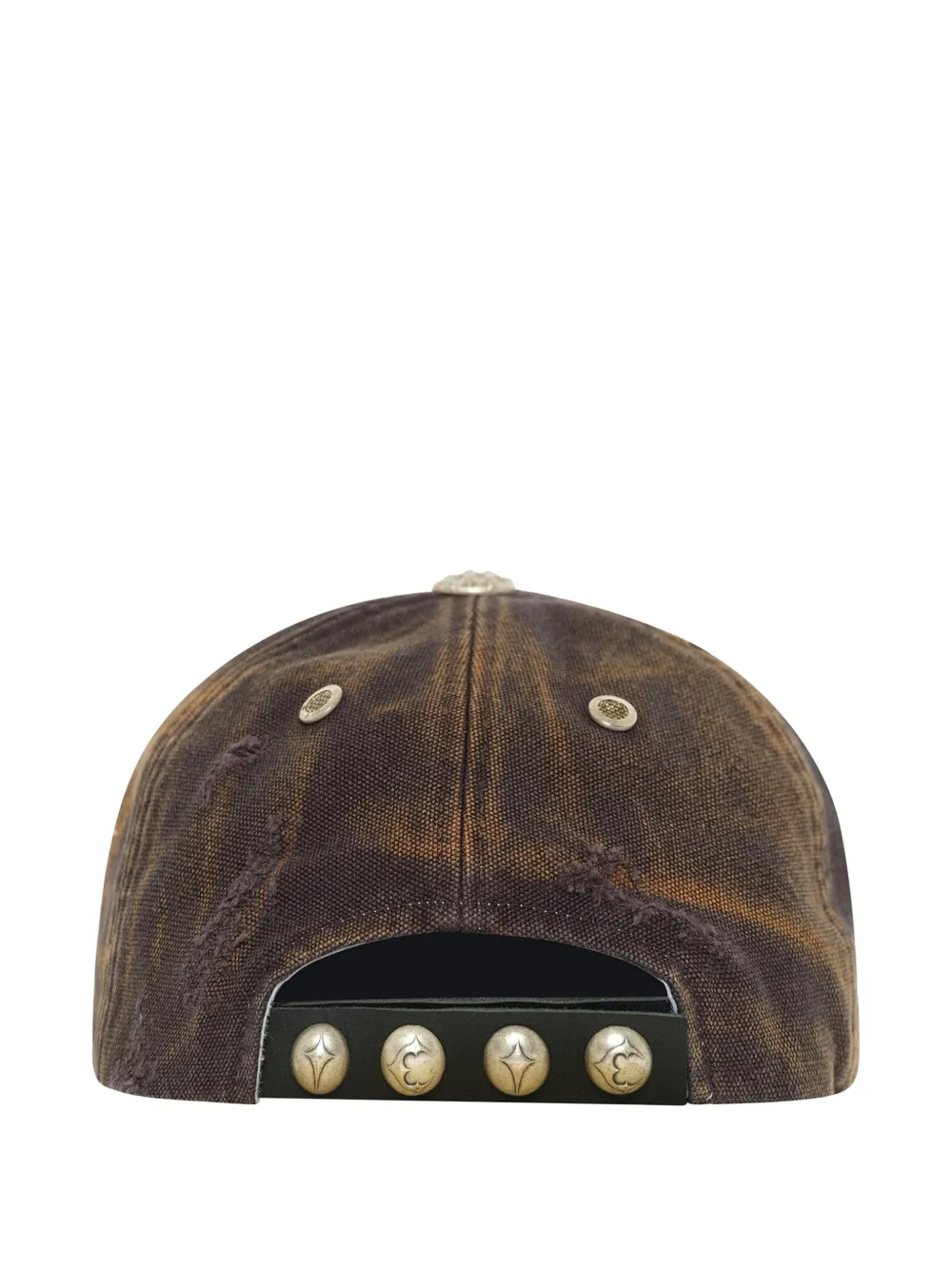 Black hat, back view