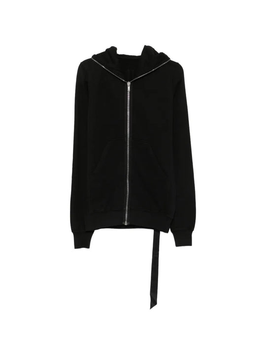 Black hoodie, front view