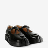 Black shoes,side view