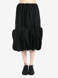 COMME DES GARCONS - Women Asymmetric Pleated Skirt