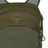 Green bag, front view